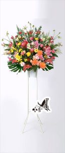 スタンドフラワー　約210cm×約80cm（参考）