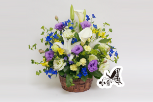 アレンジフラワー　約95cm×約55cm（参考）