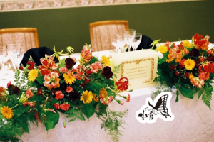 会場装飾