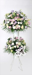 スタンドフラワー　約230cm×約90cm（参考）